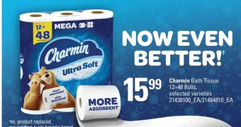 Loblaws Charmin bath tissue offer