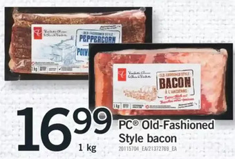 Fortinos Pc old-fashioned style bacon offer