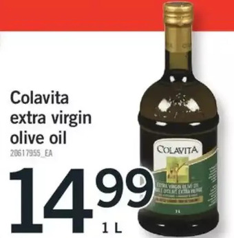 Fortinos Colavita extra virgin olive oil offer