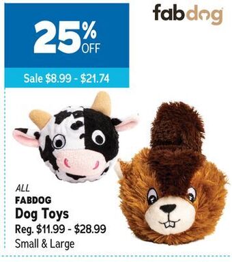 Ren’s Pets Depot All fabdog dog toys offer