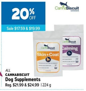Ren’s Pets Depot All cannabiscuit dog supplements offer