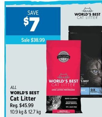 Ren’s Pets Depot All world's best cat litter offer
