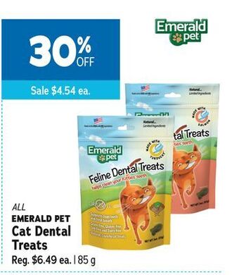 Ren’s Pets Depot All emerald pet cat dental treats offer