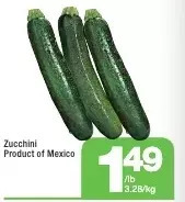Highland Farms Zucchini offer