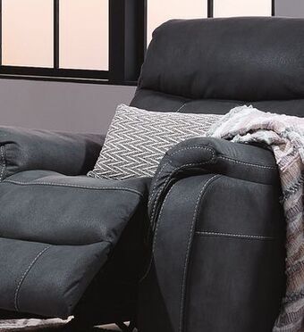 Leon's Morrow ii glider recliner - grey offer