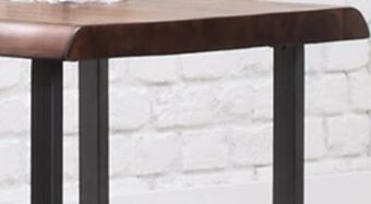 Leon's Natura end table - walnut offer