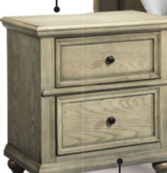 Leon's Emma night table - oak offer