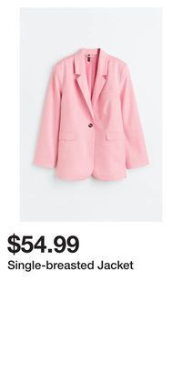 H&M Single-breasted jacket offer