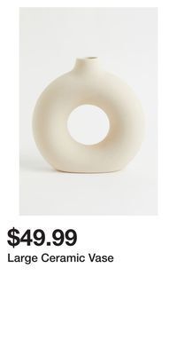 H&M Large ceramic vase offer