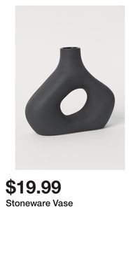 H&M Stoneware vase offer