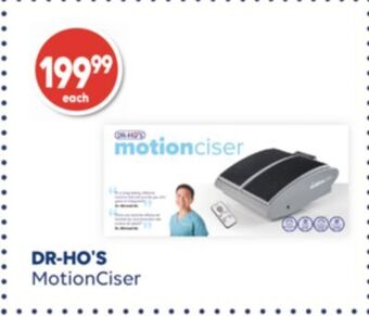 Wellwise by Shoppers Dr-ho's motionciser offer