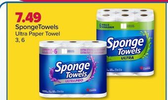 PharmaChoice Spongetowels ultra paper towel offer
