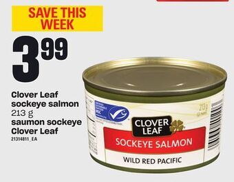 Independent City Market Saumon sockeye clover leaf, 213 g offer