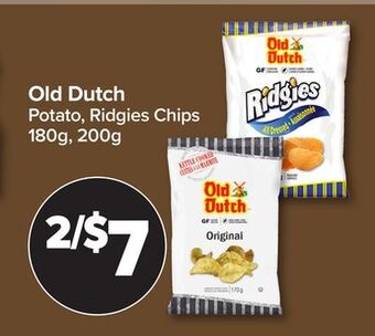 PharmaChoice Old dutch potato, ridgies chips offer