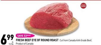 Coppa's Fresh Market Fresh beef eye of round roast offer
