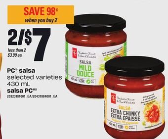 Independent City Market Salsa pc, 430 ml offer
