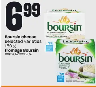 Independent City Market Fromage boursin, 150 g offer