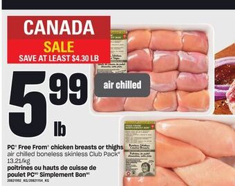 Independent City Market Poitrines ou hauts de cuisse de poulet pc simplement bon offer