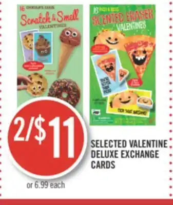 Shoppers Drug Mart Selected valentine deluxe exchange cards offer