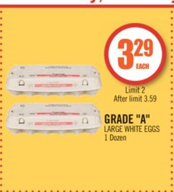 Shoppers Drug Mart Grade "a" large white eggs offer