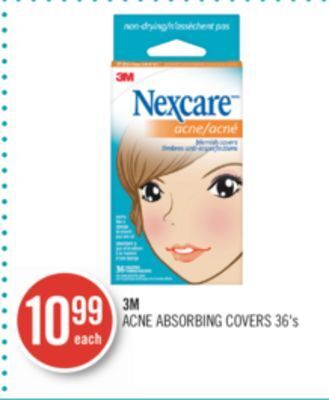Shoppers Drug Mart 3m acne absorbing covers offer