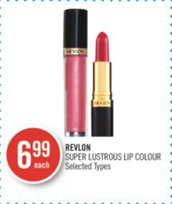 Shoppers Drug Mart Revlon super lustrous lip colour offer