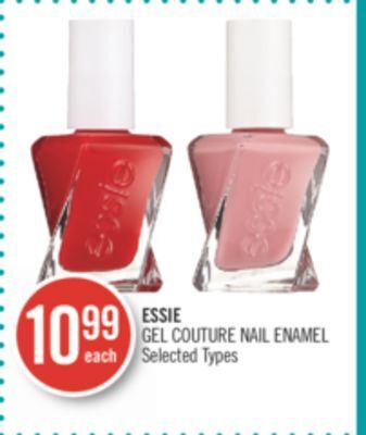 Shoppers Drug Mart Essie gel couture nail enamel offer