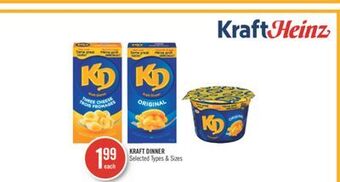 Shoppers Drug Mart Kraft dinner offer
