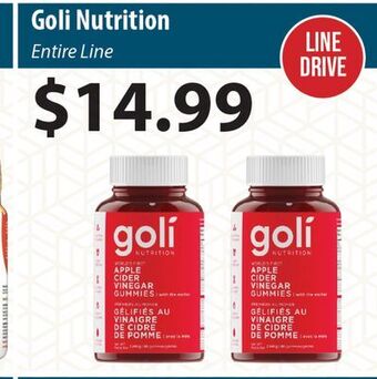 Healthy Planet Goli nutrition offer