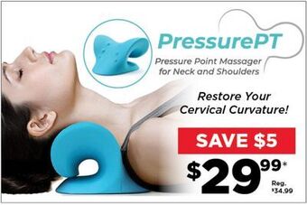 Showcase Pressurept pressure point massager for neck and shoulders offer
