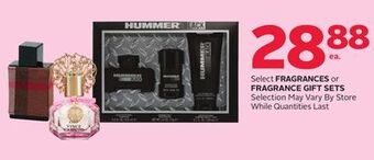 Rexall Select fragrances or fragrance gift sets offer