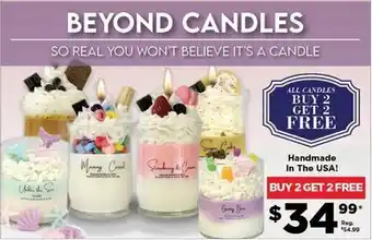Showcase Beyond candles offer