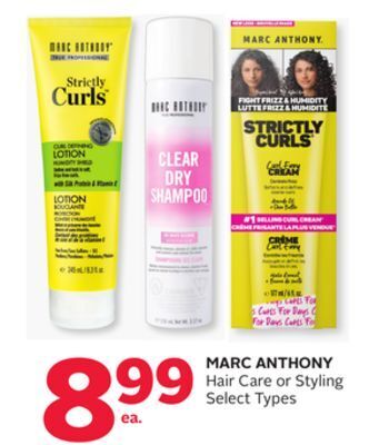 Rexall Marc anthony hair care or styling offer