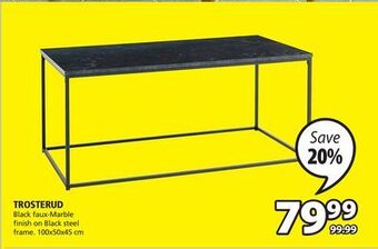 JYSK Trosterud coffee table offer