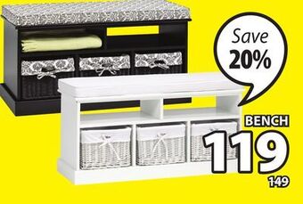 JYSK Dina bench offer