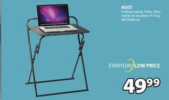 JYSK Ikast folding laptop table offer