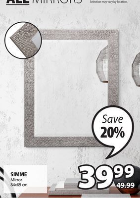 JYSK Simme mirror offer