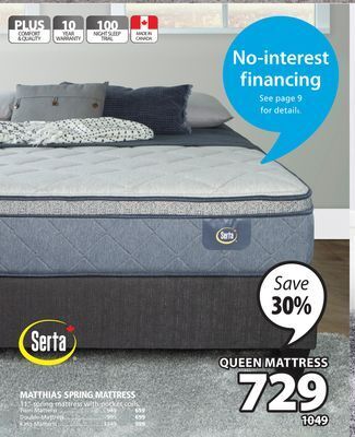 JYSK Matthias spring mattress offer