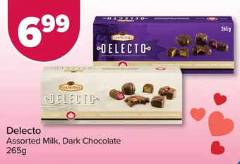 PharmaChoice Delecto milk, dark chocolate offer