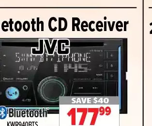 2001 Audio Video Jvc bluetooth cd receiver offer
