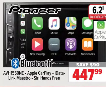 2001 Audio Video Pioneer multimedia dvd receiver offer