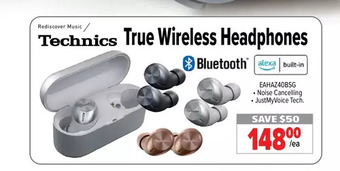 2001 Audio Video Technics true wireless headphones offer