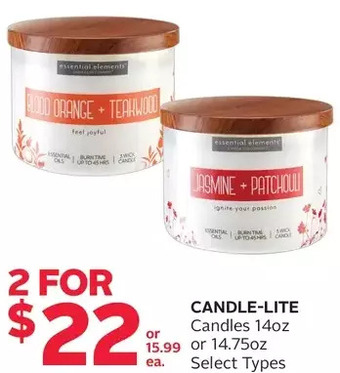 Rexall Candle-lite candles offer