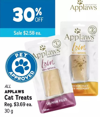 Ren’s Pets Depot Applaws cat treats offer