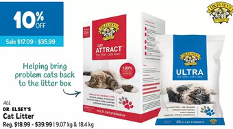 Ren’s Pets Depot Dr. elsey's cat litter offer