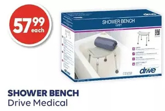 Wellwise by Shoppers Drive medical shower bench offer