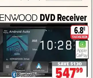 2001 Audio Video Kenwood dvd receiver offer