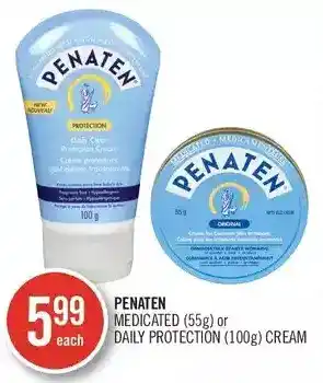 Shoppers Drug Mart Penaten medicated or daily protection cream offer