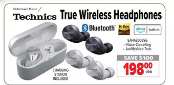 2001 Audio Video Technics true wireless headphones offer