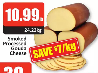 Starsky Smoked processed gouda cheese offer